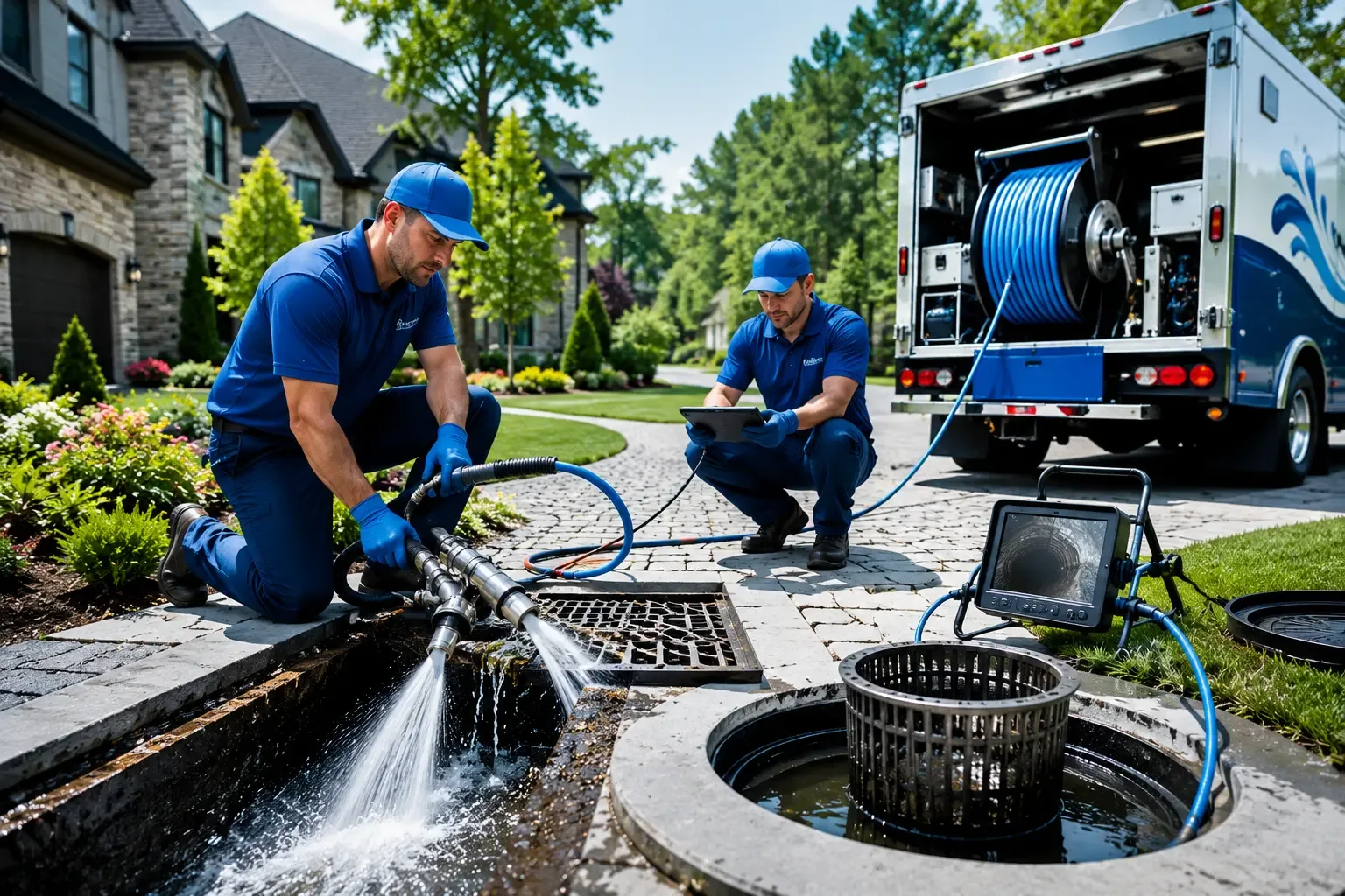 Local outdoor drain cleaning professionals in Bradenville, PA
